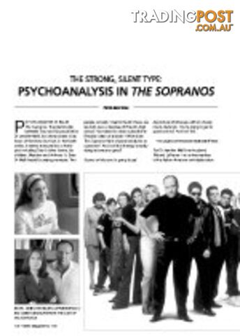 The Strong, Silent Type: Psychoanalysis in 'The Sopranos'