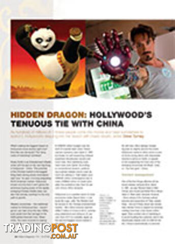 Hidden Dragon: Hollywood's Tenuous Tie with China