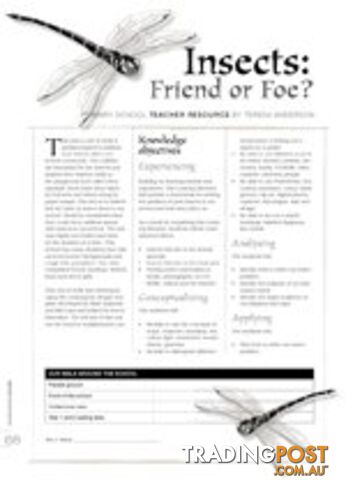 Insects: Friend or Foe?