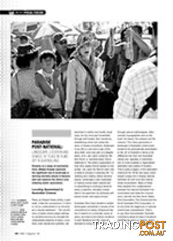 Paradise Post-National: Landscape, Location and Senses of Place in Films Set in...