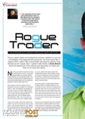 Rogue Trader: An Interview with David Lightfoot
