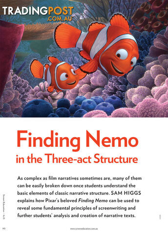 Finding Nemo' in the Three-act Structure
