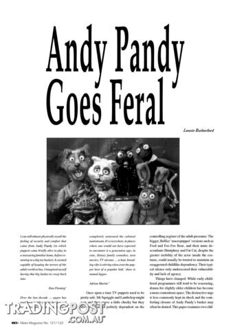 Andy Pandy Goes Feral