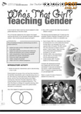 Who's That Girl?: Teaching Gender