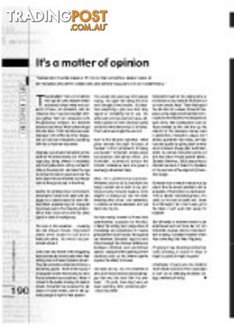 It's a Matter of Opinion - Christopher O'Leary interviews Jim Schembri