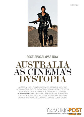 Post-Apocalypse Now: Australia as Cinema's Dystopia