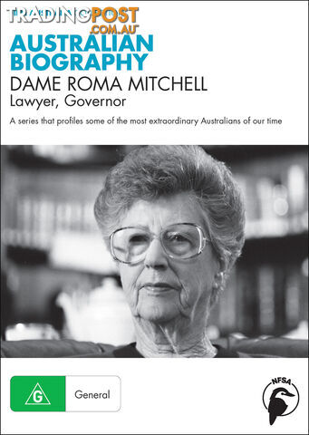 Australian Biography Series - Dame Roma Mitchell (1-Year Access) - photo 1 of 1