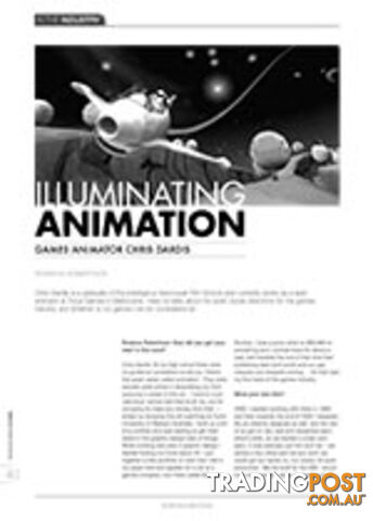 Illuminating Animation: Games Animator Chris Dardis