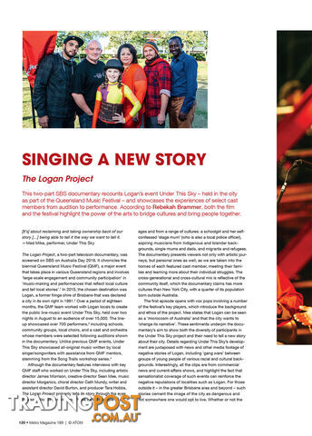 Singing a New Story: The Logan Project