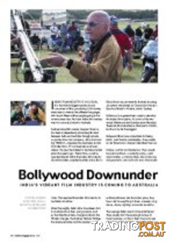 Bollywood Down Under - India's Vibrant Film Industry is Coming to Australia