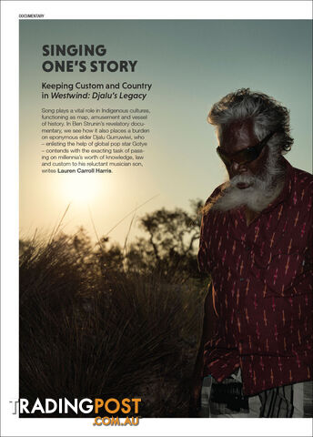 Singing One's Story: Keeping Custom and Country in 'Westwind: Djalu's Legacy'