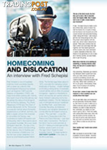 Homecoming and Dislocation: An Interview with Fred Schepisi