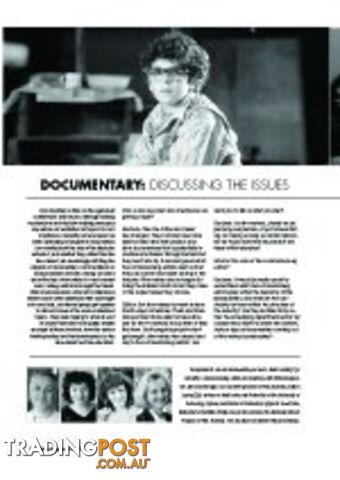 Documentary: Discussing the Issues