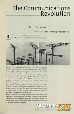 The Communications Revolution