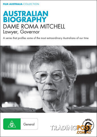 Australian Biography Series - Dame Roma Mitchell (3-Day Rental)