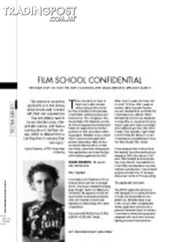 Film School Confidential: The Inside Story on how this Year's Successful AFTRS...