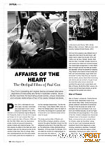 Affairs of the Heart: The Oedipal Films of Paul Cox