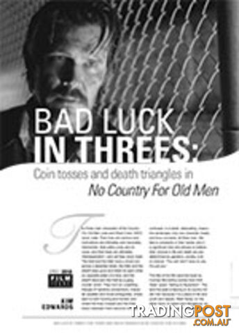 Bad Luck in Threes: Coin Tosses and Death Triangles in No Country for Old Men