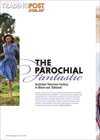 The Parochial Fantastic: Australian Television Fantasy in 'Bloom' and...