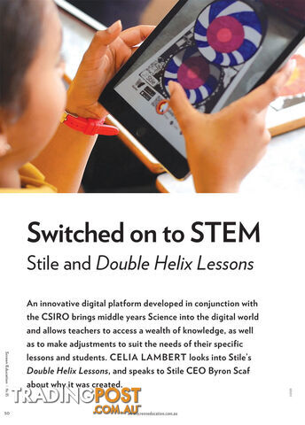 Switched on to Stem: Stile and 'Double Helix Lessons'