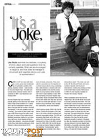 'It's a Joke, Sir': Chris Lilley's Comedy of Character, Performance and Taboo