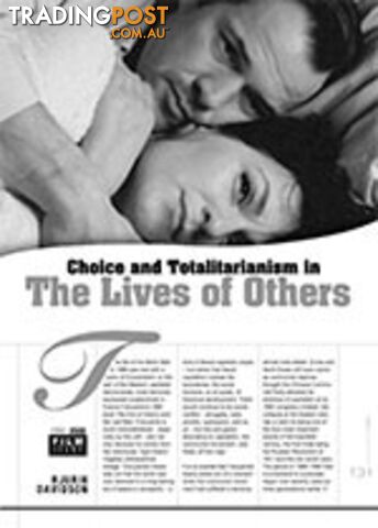 Choice and Totalitarianism in The Lives of Others