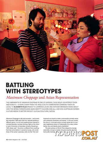 Battling with Stereotypes: Maximum Choppage and Asian Representation