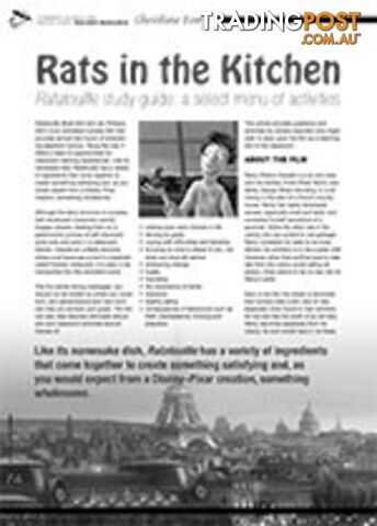 Rats in the Kitchen: Ratatouille Study Guide: A Select Menu of Activities
