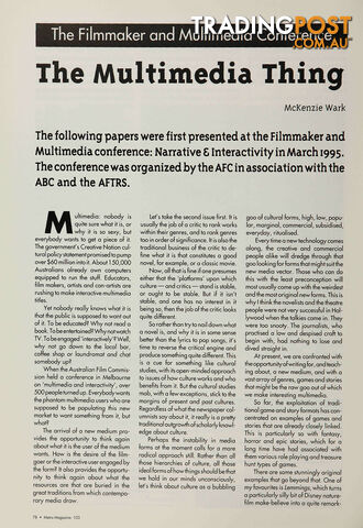 The Multimedia Thing
