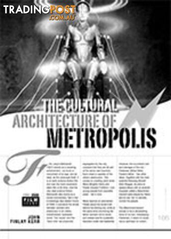 The Cultural Architecture of Metropolis