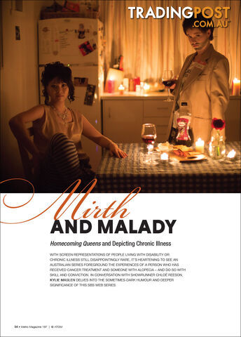 Mirth and Malady: 'Homecoming Queens' and Depicting Chronic Illness