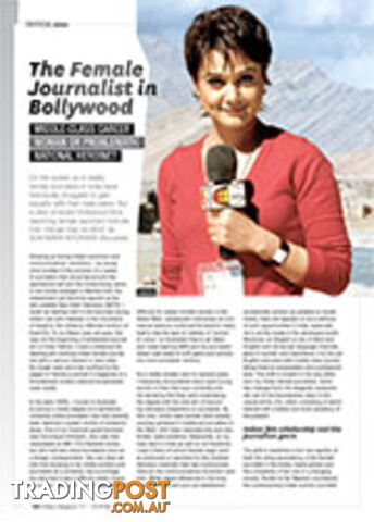 The Female Journalist in Bollywood: Middle-class Career Woman or Problematic National Heroine?