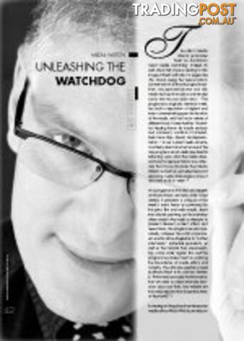Media Watch: Unleashing the Watchdog