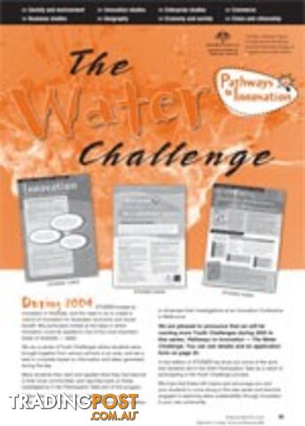 The Water Challenge - Innovation and water sustainability