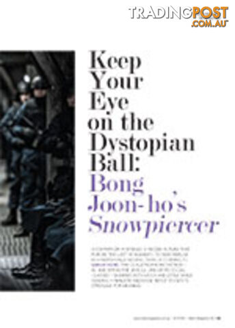 Keep Your Eye on the Dystopian Ball: Bong Joon-ho's Snowpiercer