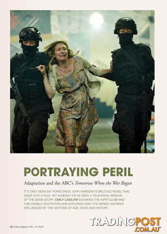 Portraying Peril: Adaptation and the ABC's Tomorrow When the War Began
