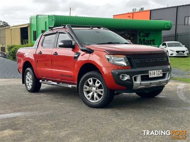 2013 FORD RANGER WILDTRAK3 2 PX CREW CAB UTILITY