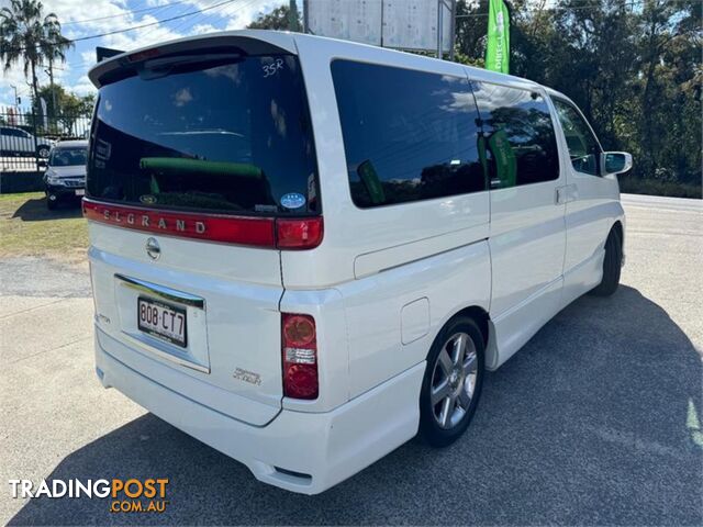 2005 NISSAN ELGRAND  E51 4D WAGON