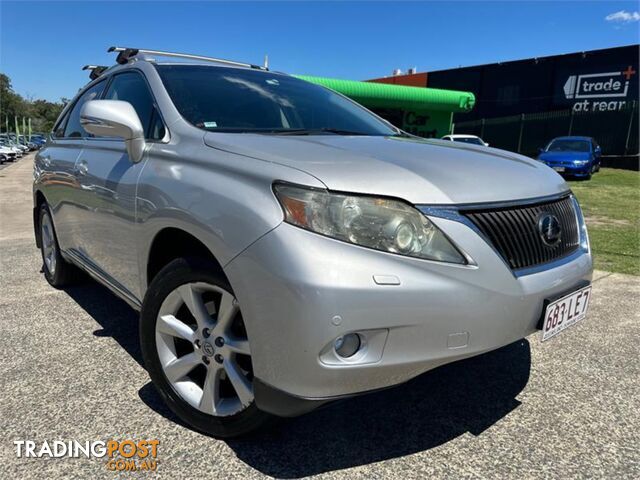 2009 LEXUS RX350 SPORTSLUXURY GGL15R 4D WAGON