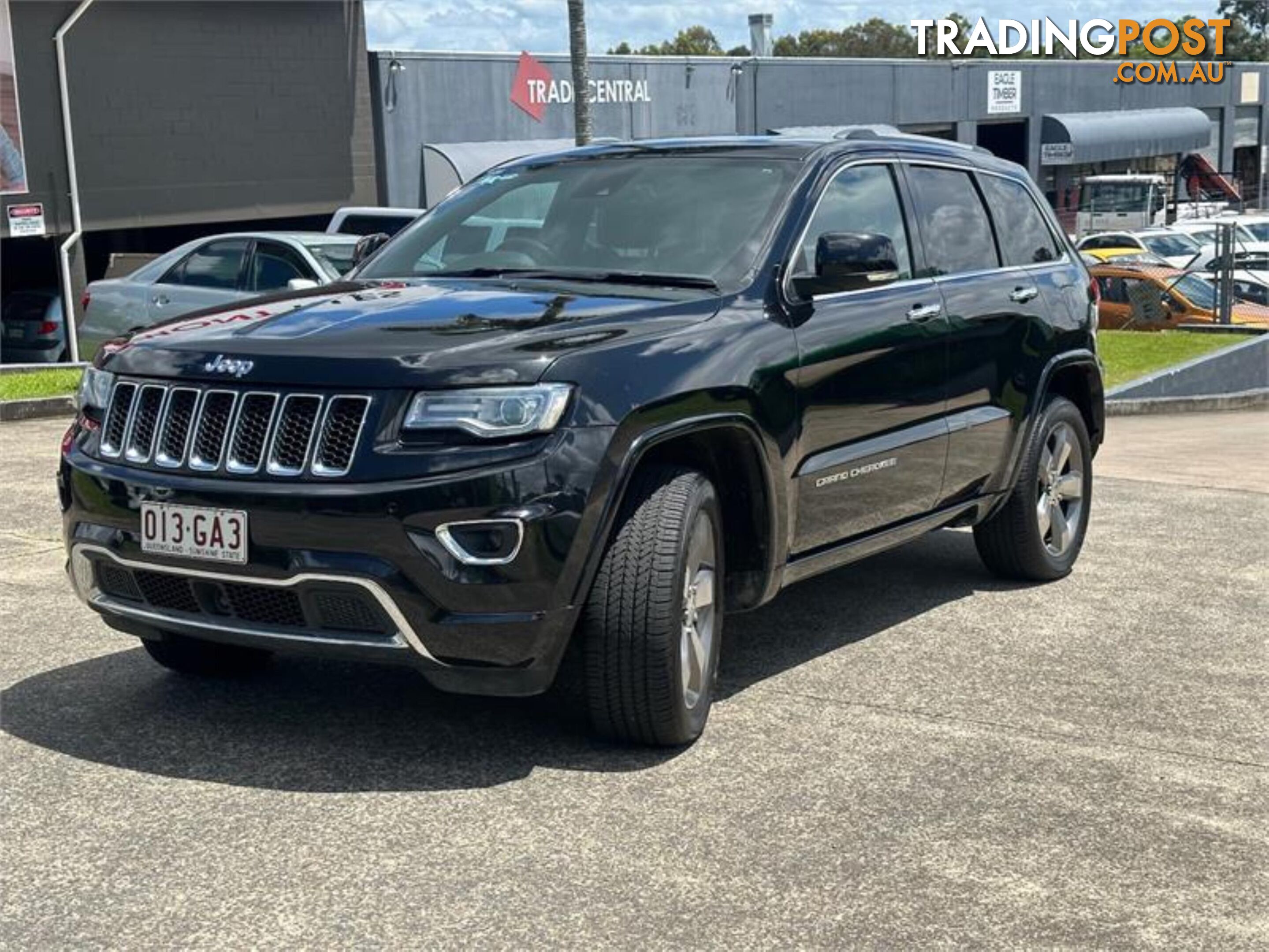 2013 JEEP GRANDCHEROKEE OVERLAND WKMY14 4D WAGON