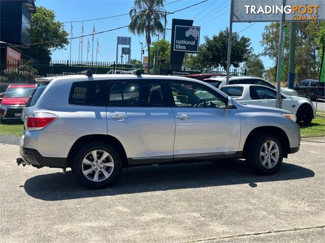 2013 TOYOTA KLUGER KX R GSU40RMY11UPGRADE 4D WAGON