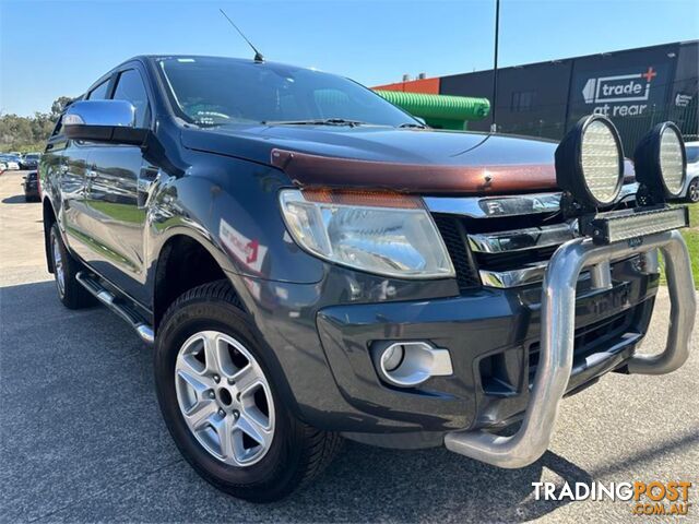 2012 FORD RANGER XLT3 2 PX DUAL CAB UTILITY