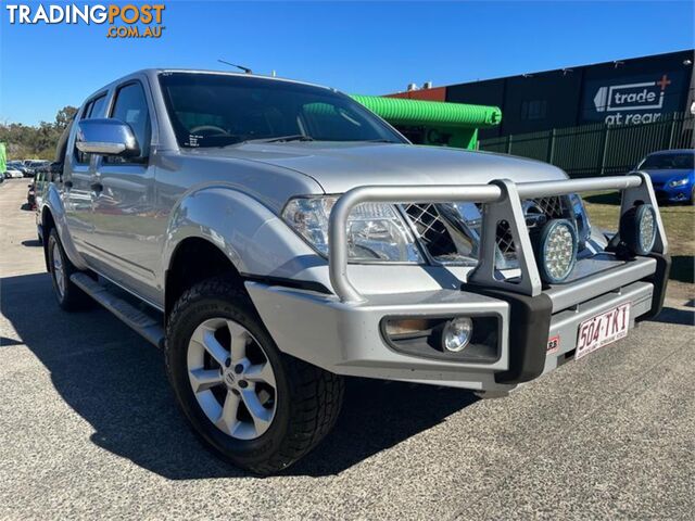 2010 NISSAN NAVARA ST X D40 DUAL CAB P/UP