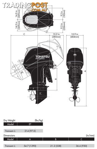 Tohatsu Motors - MFS40A - photo 2 of 2