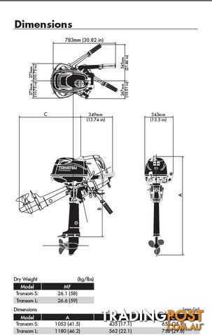 Tohatsu Motors - MFS5CD - photo 2 of 2
