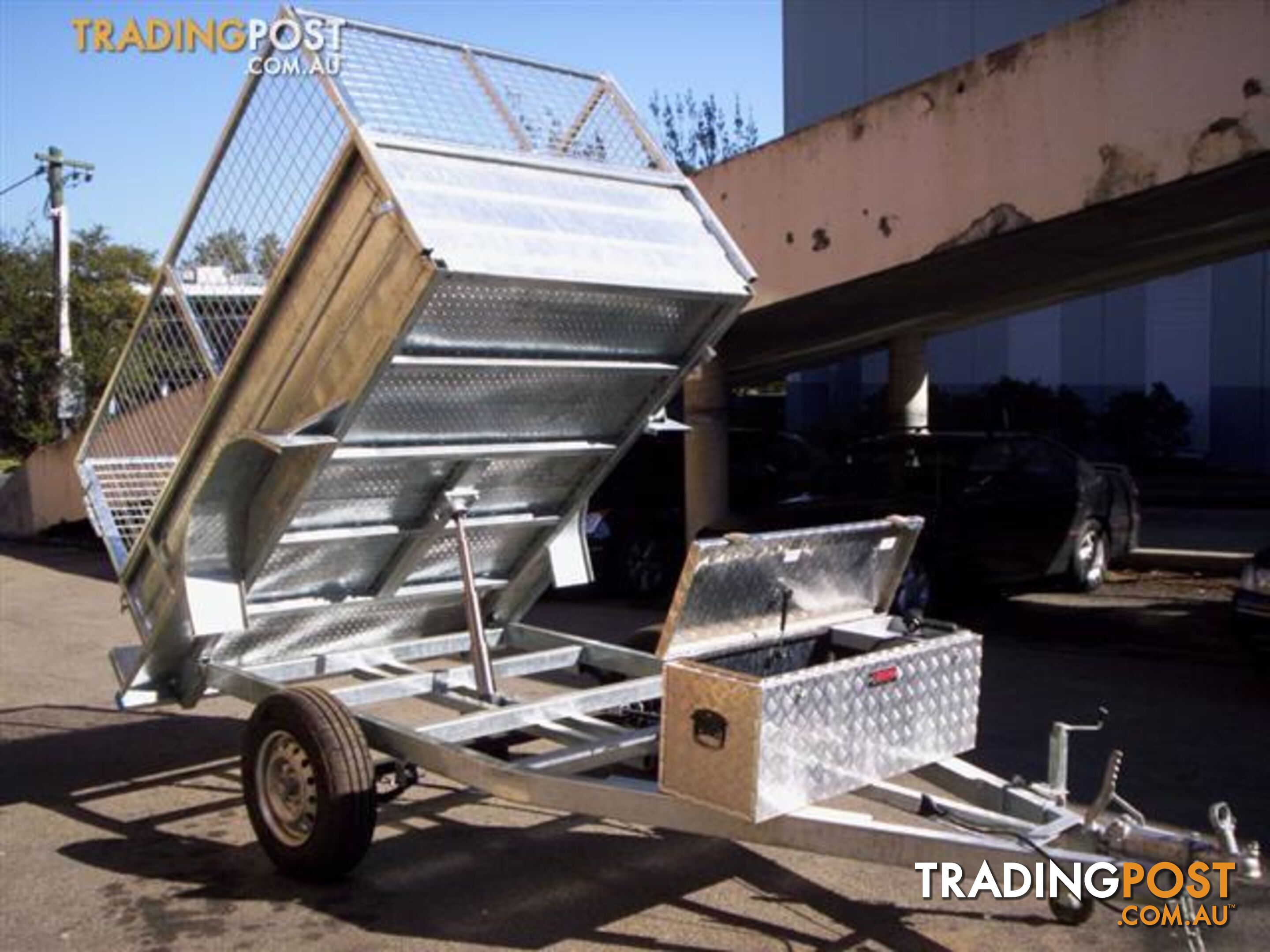 8x5  hydrolic tipping trailers 2024