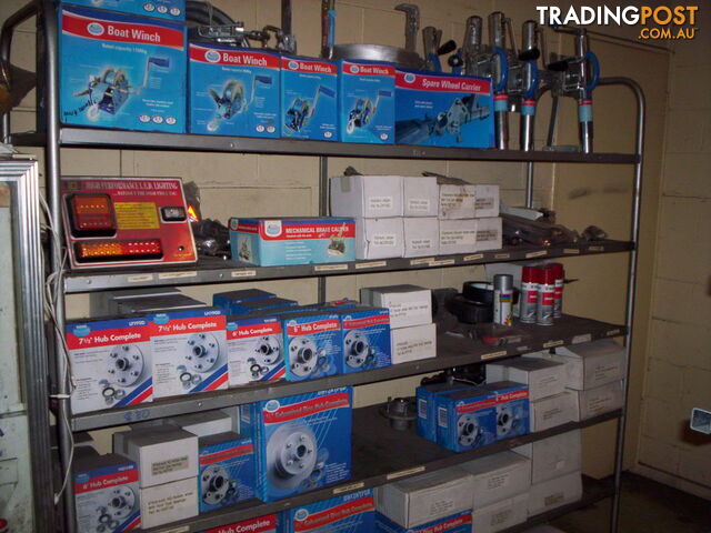   accessories and parts for box and boat trailers 