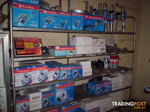   accessories and parts for box and boat trailers 