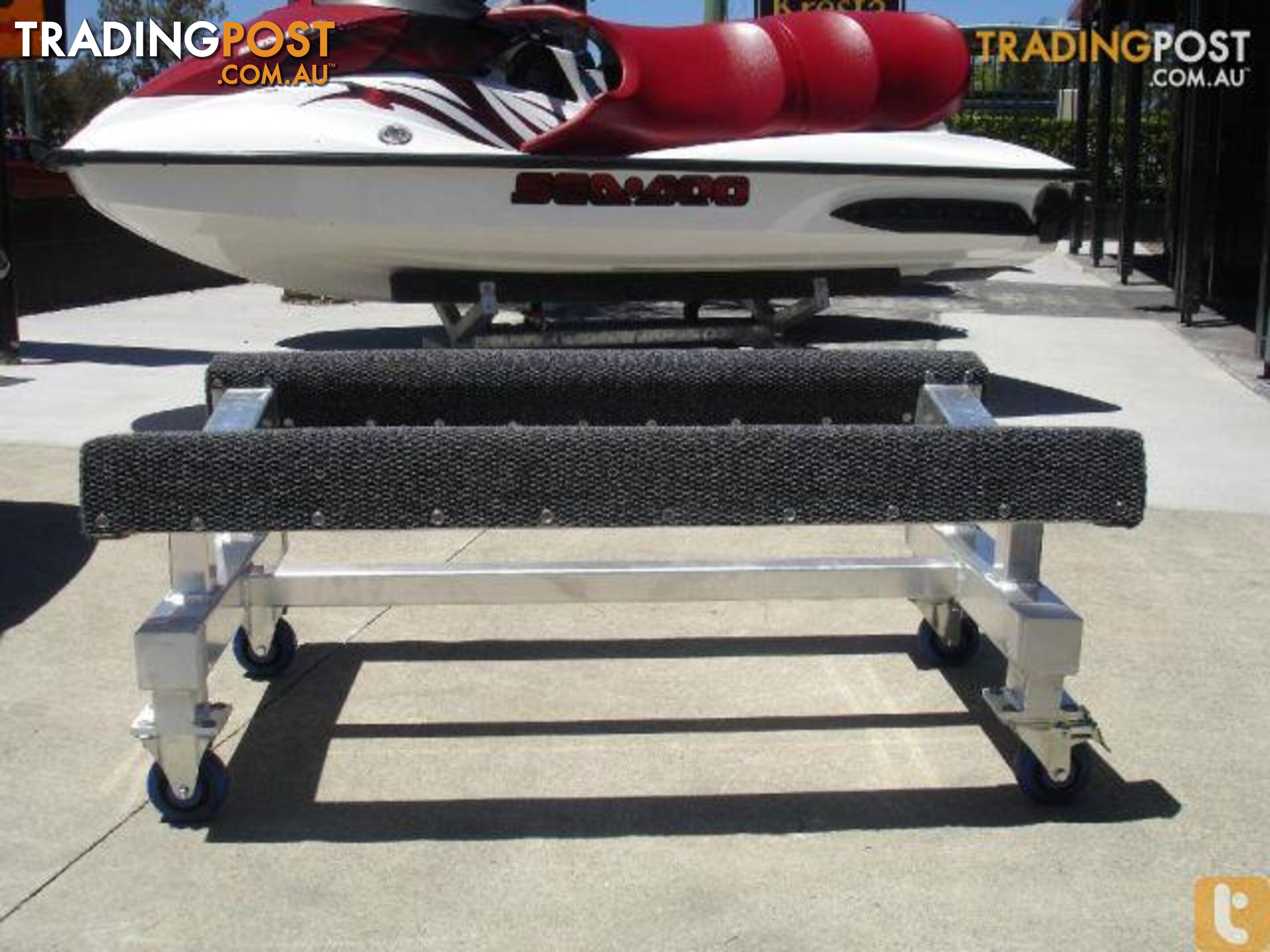 Jet Ski Workshop Trolley Aluminum