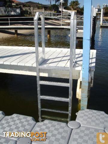 Jetty Ladder - Aluminum Access Ladder - Custom Made to Order